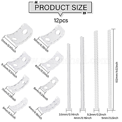 Инструменты для изменения размера прозрачных ювелирных изделий из ПВХ&nbsp;DIY-WH0430-981