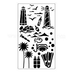 Трафареты для резки стали в морской тематике&nbsp;DIY-WH0198-018