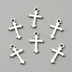 Подвески из сплава в тибетском стиле. крест&nbsp;LS-FIND-WH0111-234D