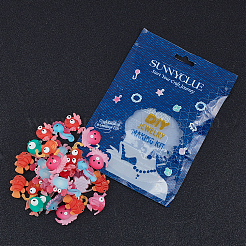 Прозрачные кабошоны из матовой смолы&nbsp;CRES-SC0001-46