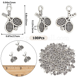 Подвески из цинкового сплава в тибетском стиле&nbsp;FIND-SC0007-46