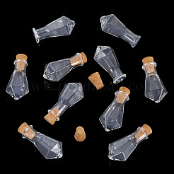 10шт стеклянные бутылки&nbsp;AJEW-TA0002-73