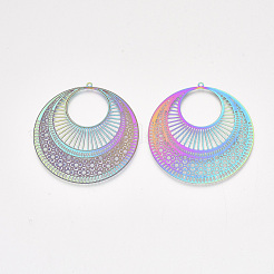 Ионное покрытие (ip) филигранные подвески из нержавеющей стали 304&nbsp;X-STAS-S108-42