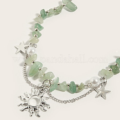 Модный кулон из цинкового сплава с солнечной звездой&nbsp;FS-WG24785-01