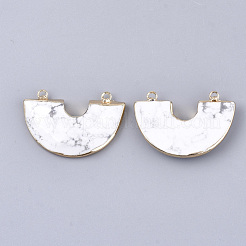 Гальванические подвески из натурального хаулита&nbsp;G-S344-42I