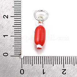 Подвески из эмали и сплава&nbsp;LS-ENAM-D303-04P-02