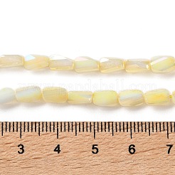 Нити из окрашенных стеклянных бусин с эффектом омбре&nbsp;GLAA-I059-01D