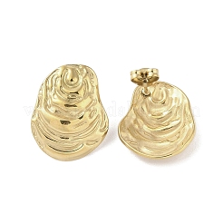 Серьги-гвоздики из хирургической нержавеющей стали 316 для женщин&nbsp;LS-STAS-B063-01G-01