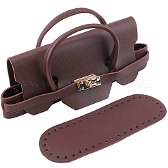 1шт. сумка из искусственной кожи и комплект из дна сумки&nbsp;AJEW-CL0001-61B