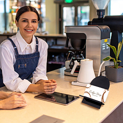 4 набор из 4-х акриловых держателей для визиток&nbsp;AJEW-DC0001-99