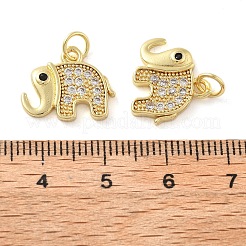 Латунные микро проложить кубического циркония подвески&nbsp;KK-C092-18A-G