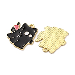 Подвески из сплава хэллоуина с эмалью&nbsp;LS-STAS-I354-01G-F