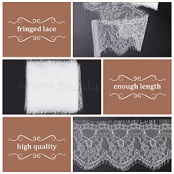 3 ярд полиэфирных кружевных лент для ресниц&nbsp;OCOR-WH0090-008