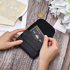 Держатели визитных карточек из коровьей кожи&nbsp;AJEW-WH20020-445B