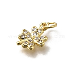 Латунные микро проложить кубического циркония подвески&nbsp;KK-C090-49G