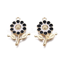 Подвески из эмали и сплава&nbsp;ENAM-F143-01A-G