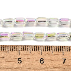 Стеклянные бусины с гальваническим покрытием &nbsp;EGLA-D031-01-16