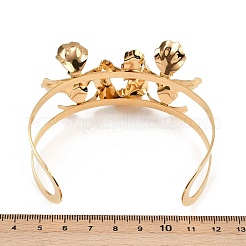 Браслеты-манжеты из нержавеющей стали 304&nbsp;BJEW-A049-03G