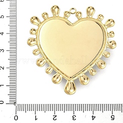 Большие двухцветные подвески из нержавеющей стали 304&nbsp;STAS-G371-19BL