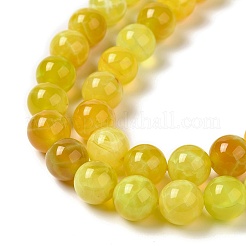 Природные пожары треск агат бисер нитей&nbsp;G-G0004-B01-D