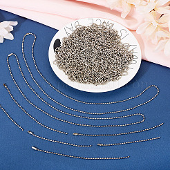 4 стиль железных шариковых цепей для цепей ценников&nbsp;FIND-TA0006-11