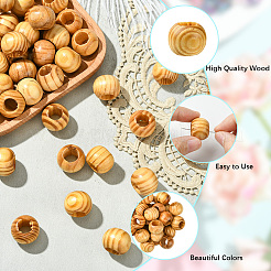 Бусы из сосны&nbsp;WOOD-PA0001-03A