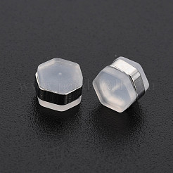 Силиконовые гайки для ушей&nbsp;SIL-N004-05P-NR