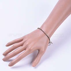 Браслеты из натурального пирита&nbsp;BJEW-JB04555-02