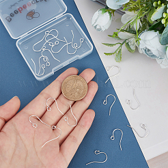 10 пара 925 сережек-крючков из стерлингового серебра&nbsp;STER-BBC0001-16