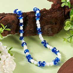 1 нить бусины лэмпворк ручной работы&nbsp;LAMP-TA0001-84D