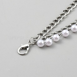 Железная цепь цепи для ремней для ботинок&nbsp;AJEW-WH20121-21