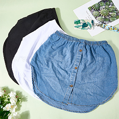 3 шт. нижняя юбка из двухцветного полиэстера&nbsp;AJEW-CY0001-42