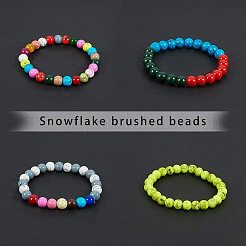 Строковые окрашенные стеклянные бусины&nbsp;GLAA-PH0007-44