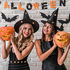 55 шт. Кабошоны из тыквенной смолы 3 видов&nbsp;RESI-OC0001-71