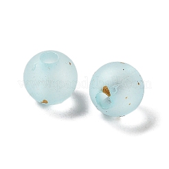 Матовые прозрачные акриловые бусины&nbsp;X1-OACR-F013-13G