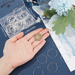 100 шт. 316 хирургическая нержавеющая сталь винные бокалы кольца подвески&nbsp;STAS-BBC0005-97C