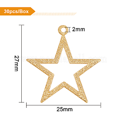 Латунные подвески&nbsp;KK-BC0006-21G-NR