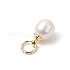 Натуральные культивированные пресноводные жемчужные рисовые подвески&nbsp;PALLOY-JF04820