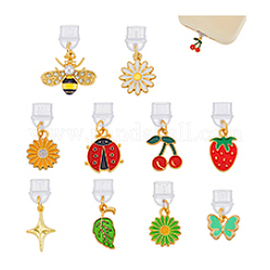 10шт пластиковые мобильные пылезащитные заглушки&nbsp;HJEW-PH02285