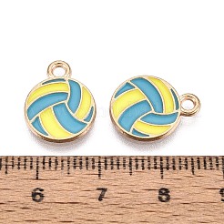 Подвески из сплава и эмали&nbsp;ENAM-T021-72G-01