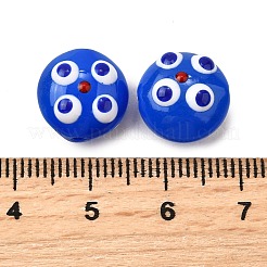 Прозрачные стеклянные эмалевые бусины&nbsp;LAMP-S079-01F