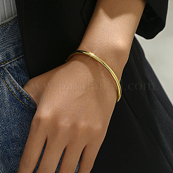 201 простой браслет из нержавеющей стали&nbsp;LS-JJ8436-2