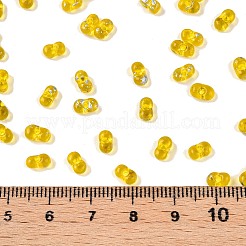 Стеклянные бусины Пикассо&nbsp;SEED-T006-04-2