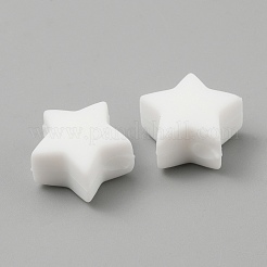 Круглые пищевые экологически чистые силиконовые фокусные шарики&nbsp;LS-SIL-WH0003-17