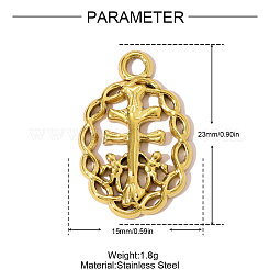 Подвески из нержавеющей стали 304&nbsp;STAS-OY007-93G