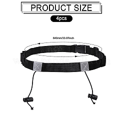 Регулируемый полиэстеровый ремень безопасности&nbsp;LS-AJEW-WH0567-72