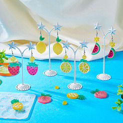 Наборы украшений для сережек с фруктовой тематикой своими руками&nbsp;DIY-TA0010-52