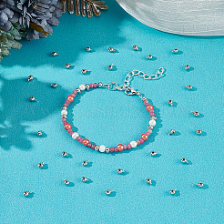 60шт латунные обжимные бусины&nbsp;FIND-UN0004-34B