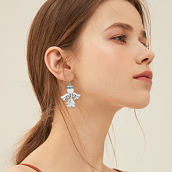 120 шт. 12-х цветные бусины из сплава со стразами&nbsp;RB-PA0001-05S