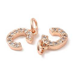 Латунь микро проложит класс Aaa кубического циркония подвески&nbsp;LS-ZIRC-P067-11RG-C-NR